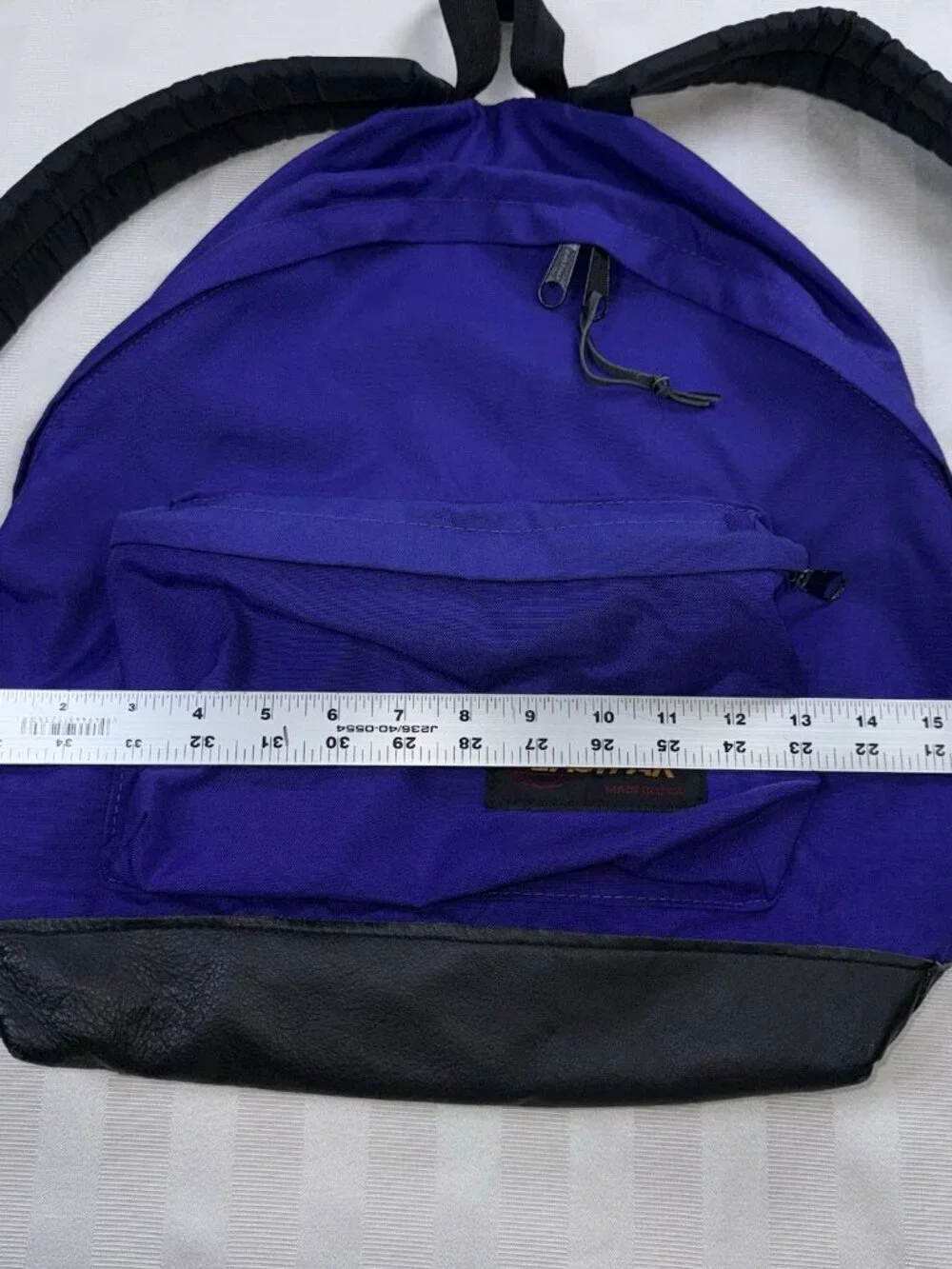 Vintage Eastpak 1990's USA Made Electric Purple 1990s Retro Rare Backpack